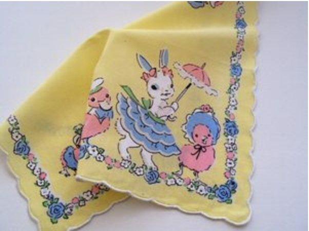 New Bunny Hankie - All Dressed Up!