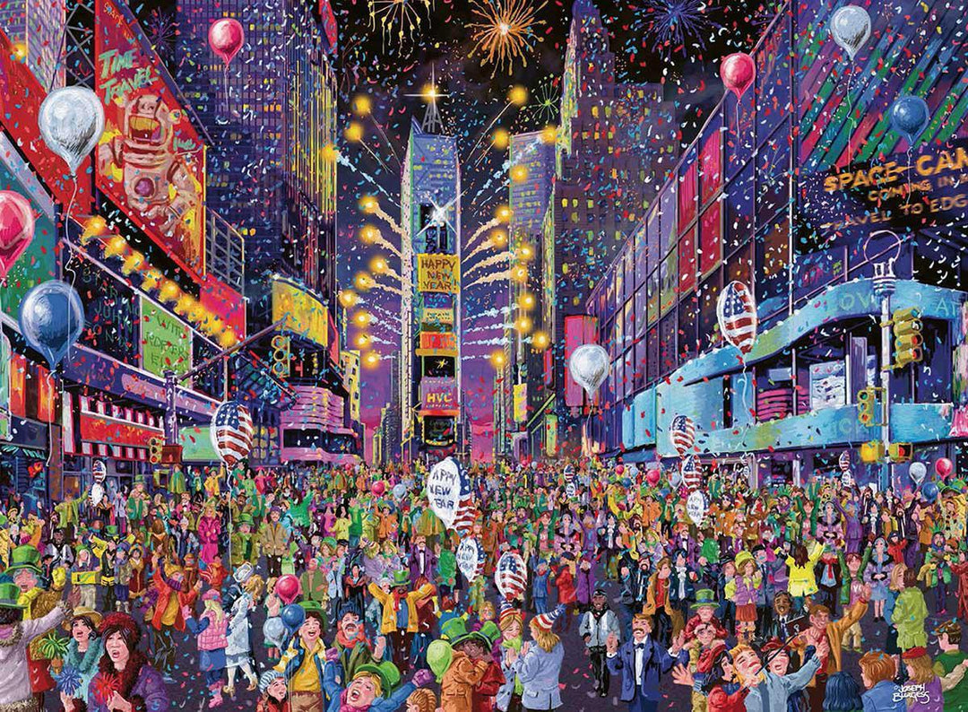 New Years Eve in Times Square 500 Piece Puzzle - New for 2020