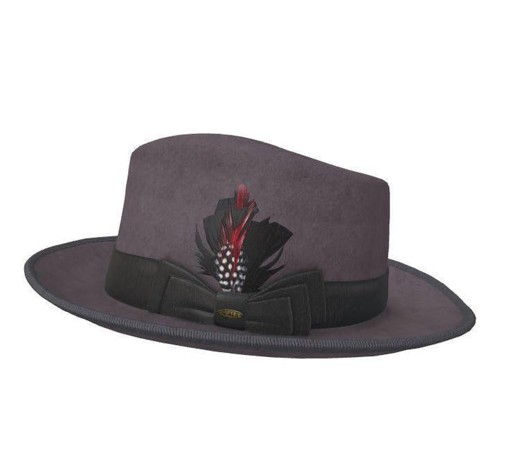 New Yorker Wool Felt Fedora | Black