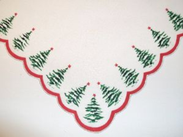 Holiday Hankies Nobile Fir Christmas Trees