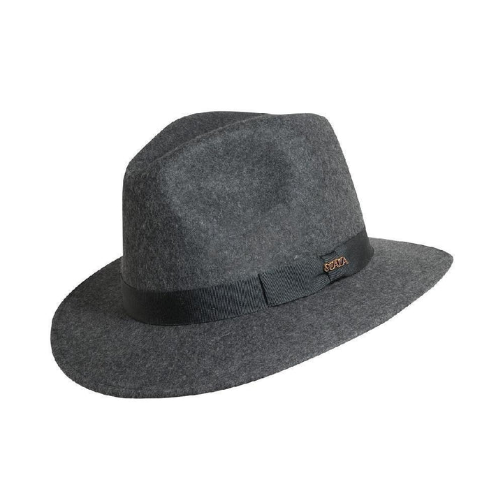 Norfork Wool Felt Crushable Safari Charcoal