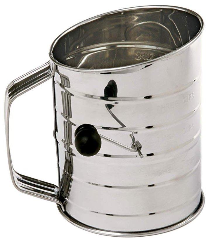 Stainless Steel Rotary Flour Sifter