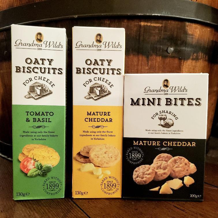 Oaty Biscuits for Cheese