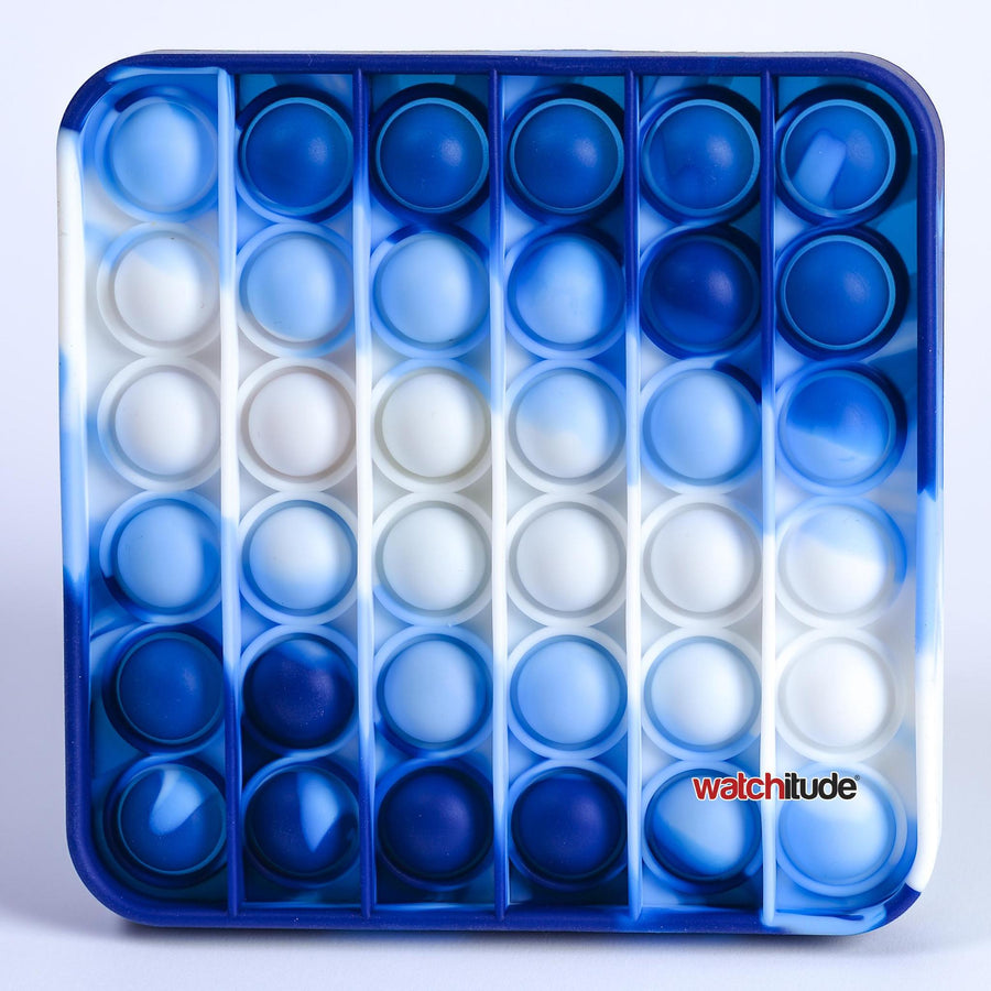 Ocean Square - POP'd by Watchitude - Bubble Popping Toy