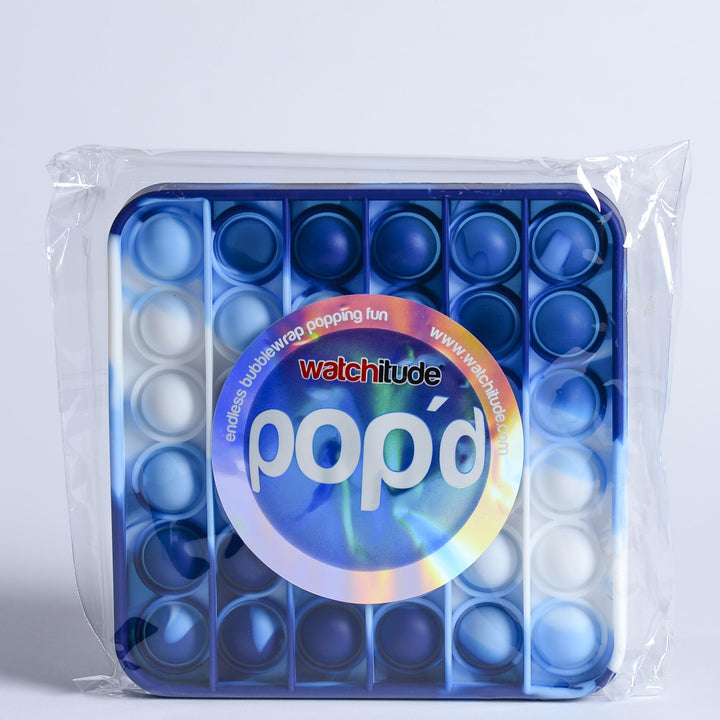 Ocean Square - POP'd by Watchitude - Bubble Popping Toy