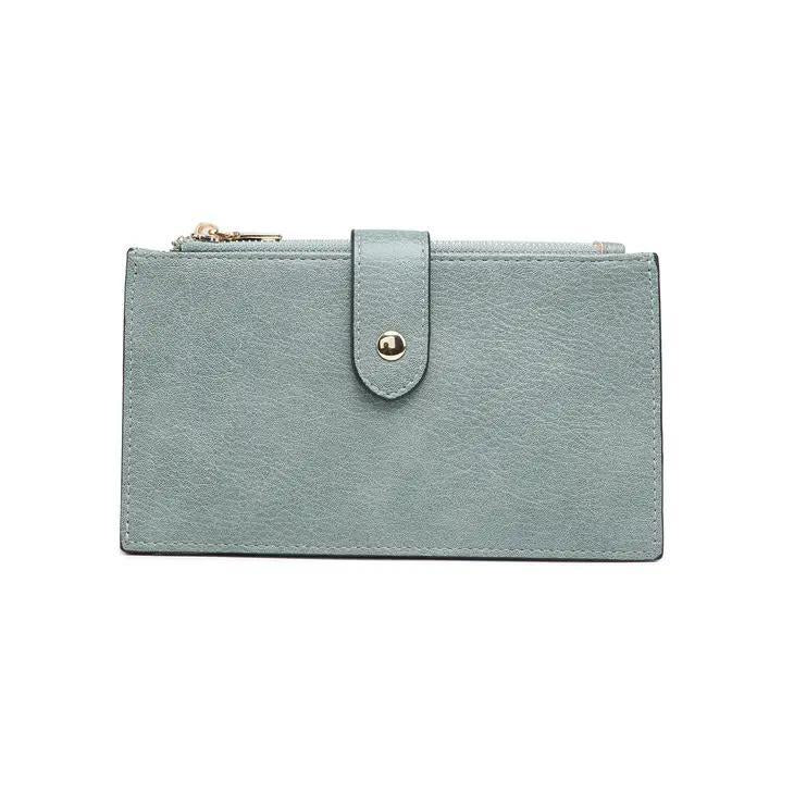Odelia Two Compartment RFID Protection Wallet | Teal