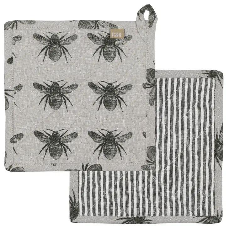 Honey Bee Trivet Olive Green