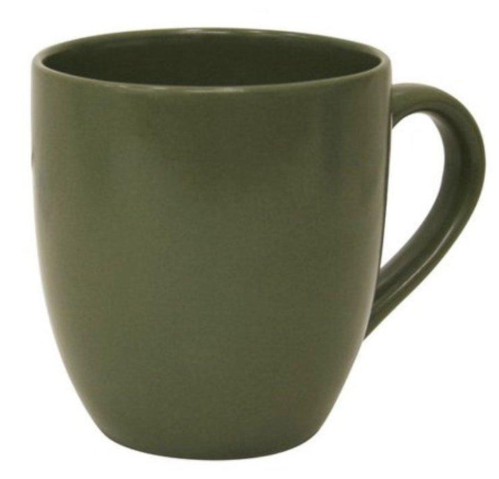 Matte Scoop Mugs Stoneware - 15oz Olive