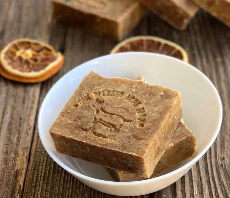 Orange Clove Moisturizing Goat Milk Soap