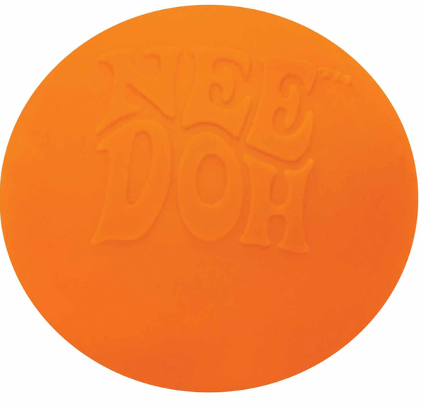 NeeDoh The Groovy Glob Fidget Toy Orange