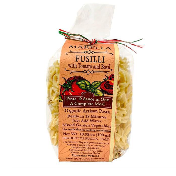 Organic Artisan Italian Pasta | Fusilli with Tomato & Basil