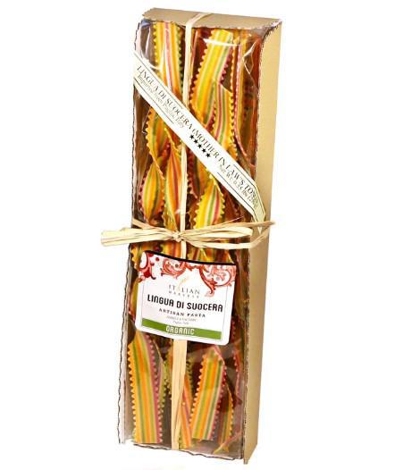 Organic Artisan Italian Pasta | Lingua di Suocera (Mother-in-Law's Tongues)