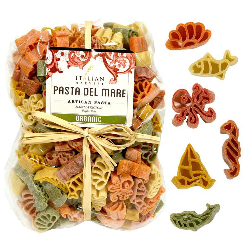 Organic Artisan Italian Pasta | Pasta del Mare (Sea Theme)