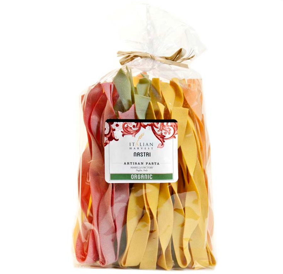 Organic Nastri Mix Colorful Handmade Ribbons Artisan Pasta by Marella
