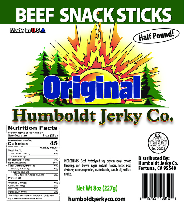 Beef Snack Sticks Original