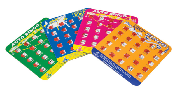 Original Travel Bingo Cards