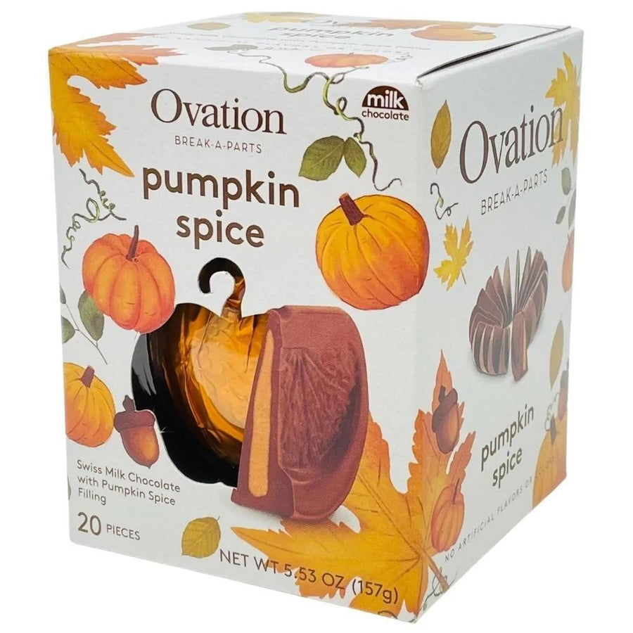 Ovation Break Apart Milk Chocolate | Pumpkin Spice
