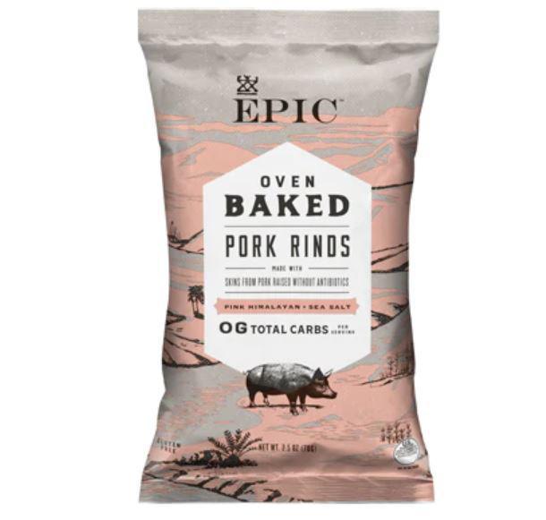 Oven Baked Pork Rinds | Pink Himalayan Sea Salt