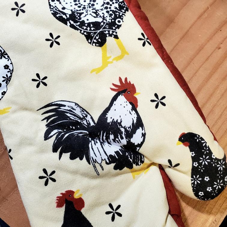 Rooster Kitchen Linen Towel,  Pot Holder, or Oven Mitt