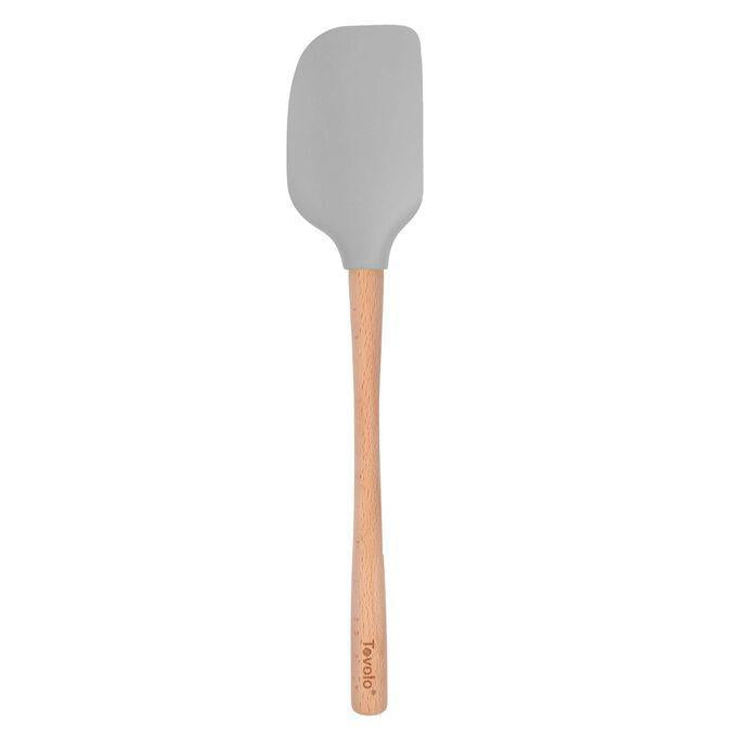Flex-Core Wood Handled Spatula Oyster Grey