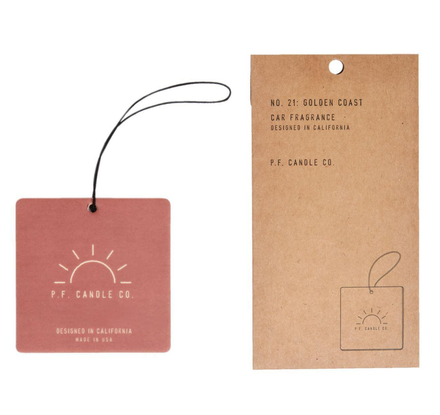 P.F. Candle Car Fragrance | Golden Coast
