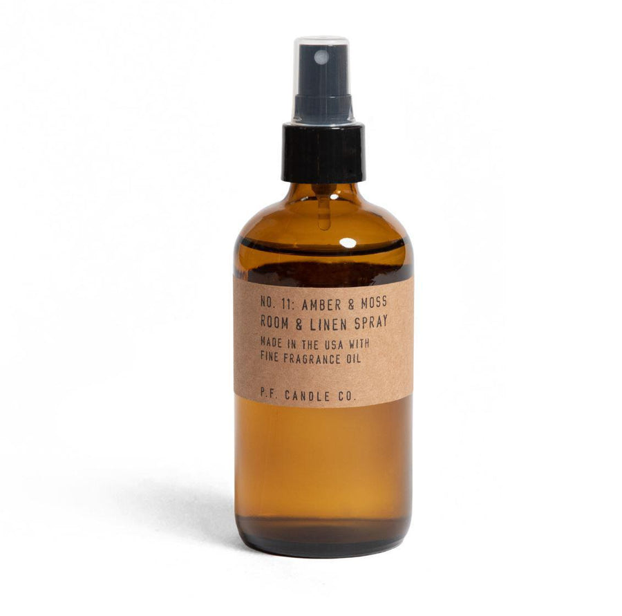 P.F. Candle Room & Linen Spray | Amber & Moss