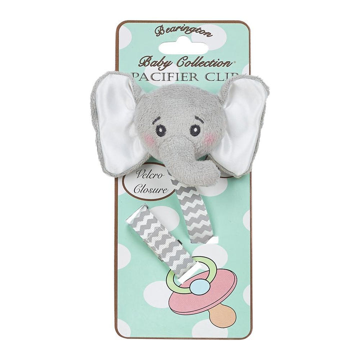 Pacifier Clip | Lil' Spout Gray Elephant