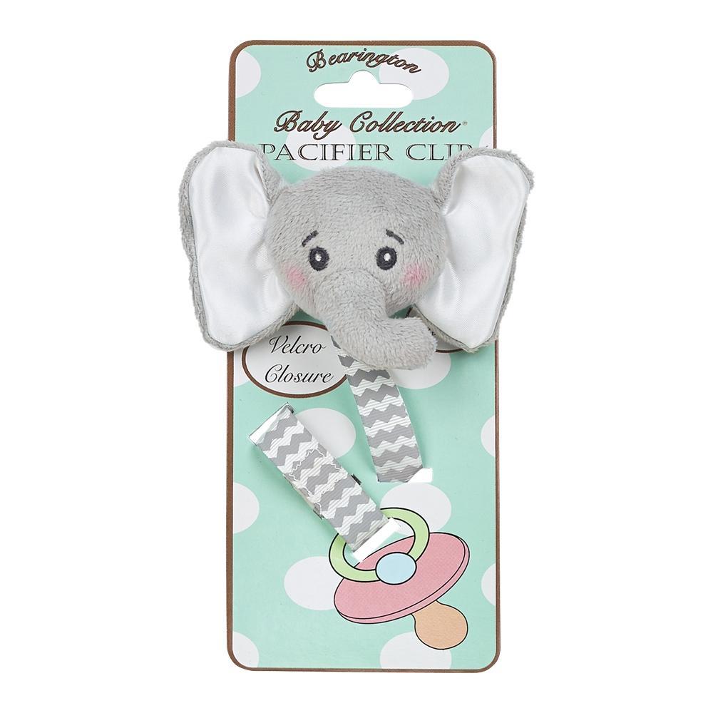 Pacifier Clip | Lil' Spout Gray Elephant