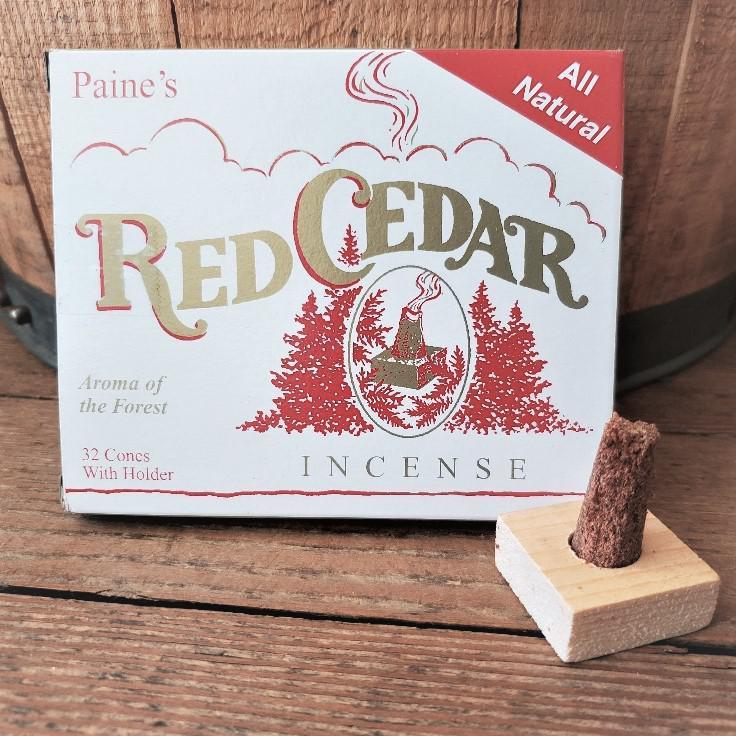 Paine's Red Cedar Incense Cones