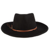 Palermo Wool Felt Rancher Hat | Black