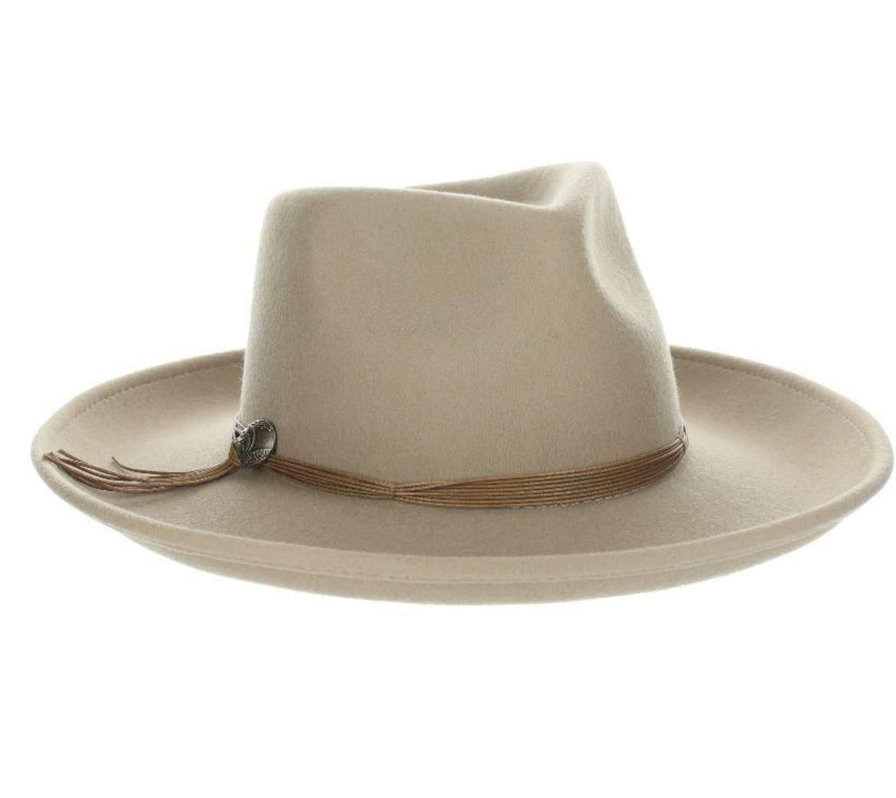 Palermo Wool Felt Rancher Hat | Mink