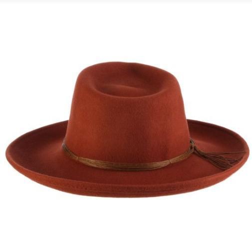 Palermo Wool Felt Rancher Hat | Rust