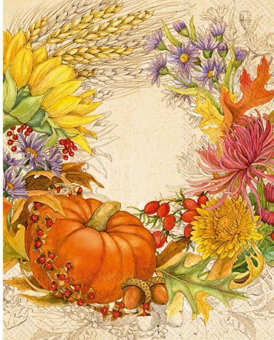Paper Cocktail Napkins Beautiful Harvest