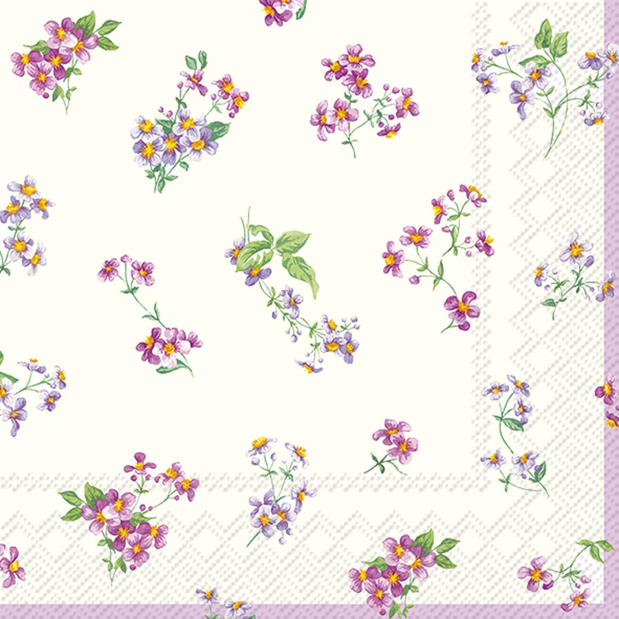 Paper Cocktail Napkins Bellina Floral