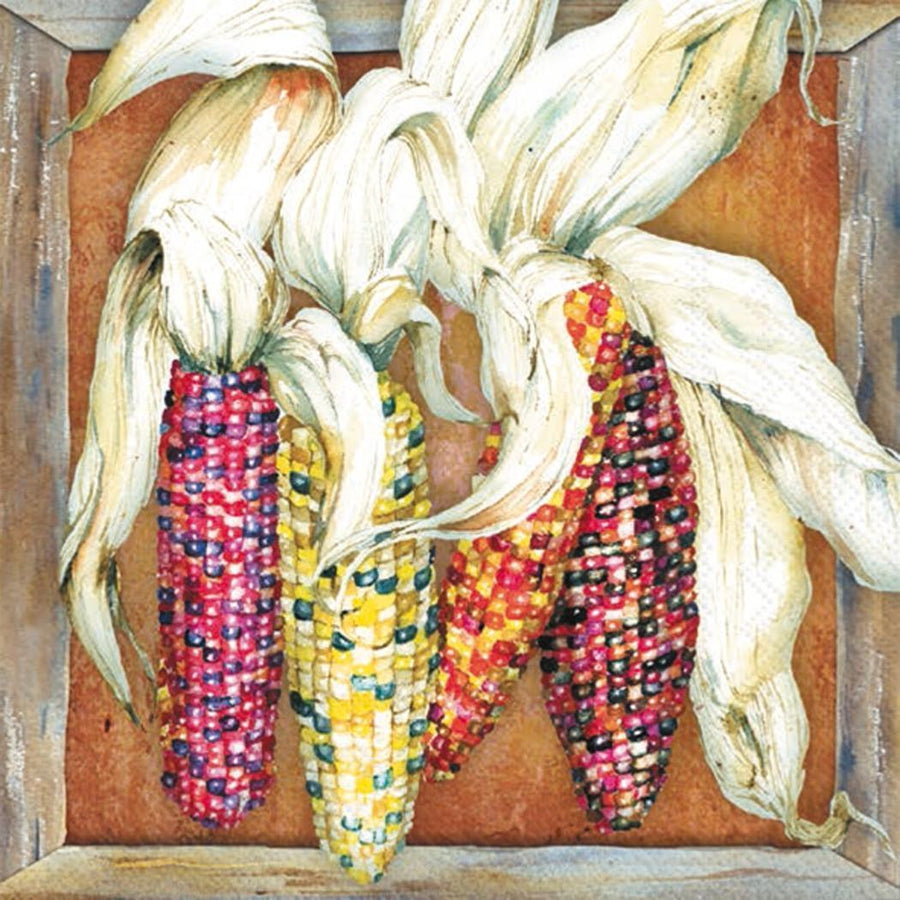 Paper Cocktail Napkins Indian Corn
