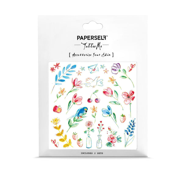 PAPERSELF Temporary Tattoo Skin Accessories | Doodle