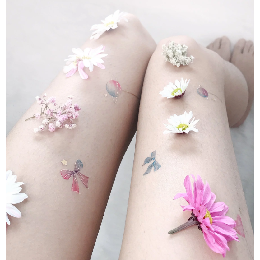 PAPERSELF Temporary Tattoo Skin Accessories | Lollipops