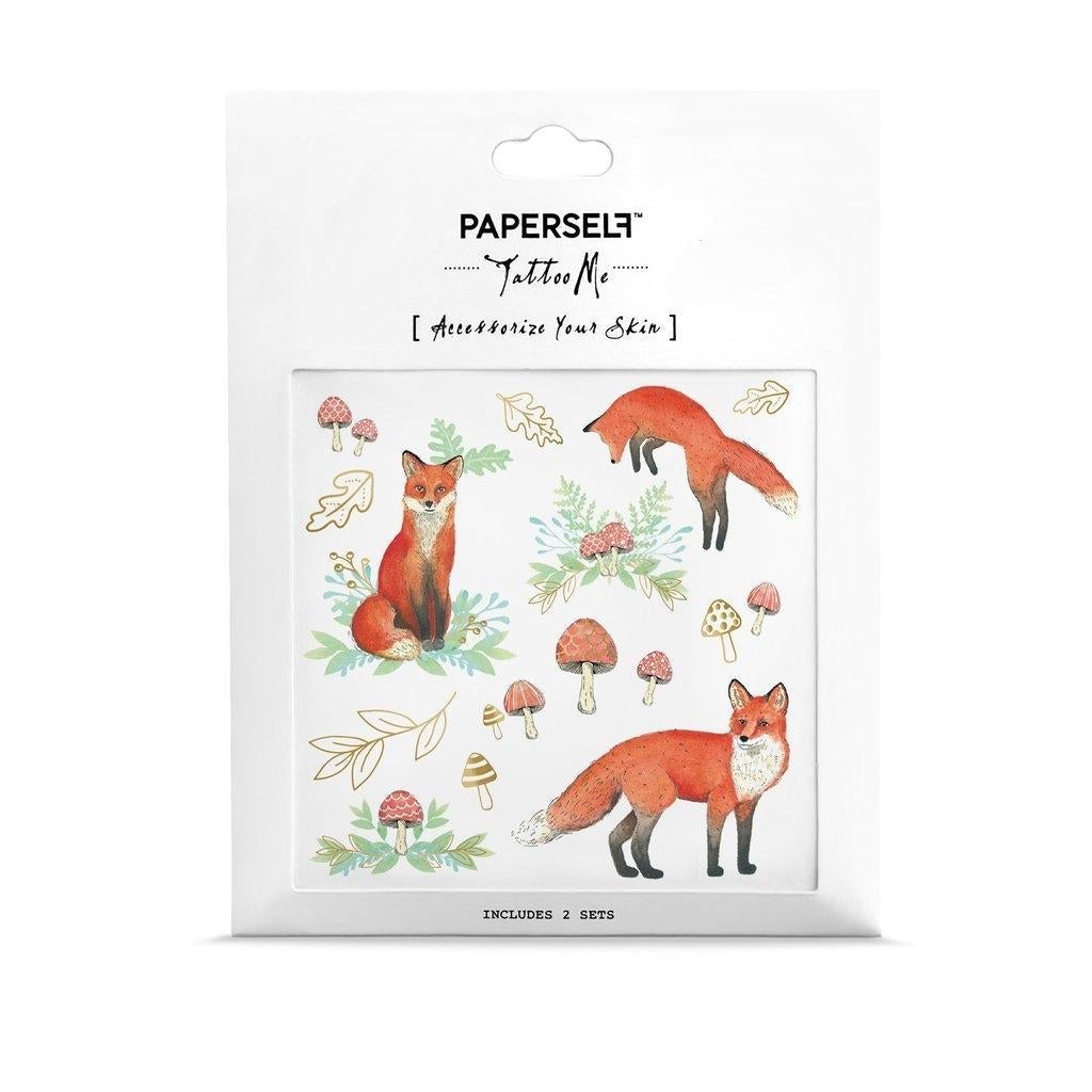 PAPERSELF Temporary Tattoo Skin Accessories | Mr Fox