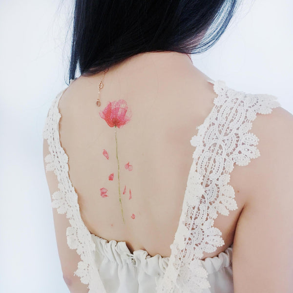 PAPERSELF Temporary Tattoo Skin Accessories | Poppy