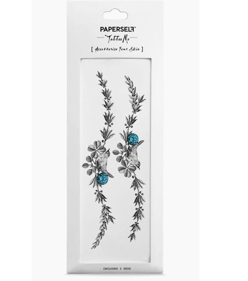 PAPERSELF Temporary Tattoo Skin Accessories | Sparrow Bracelet