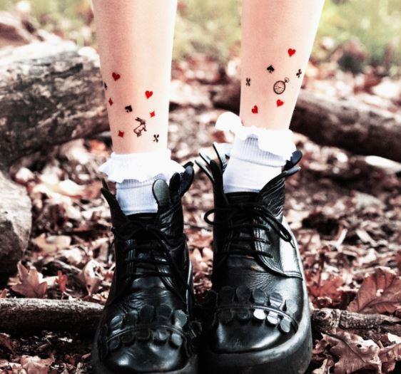 PAPERSELF Temporary Tattoo Skin Accessories | Wonderland