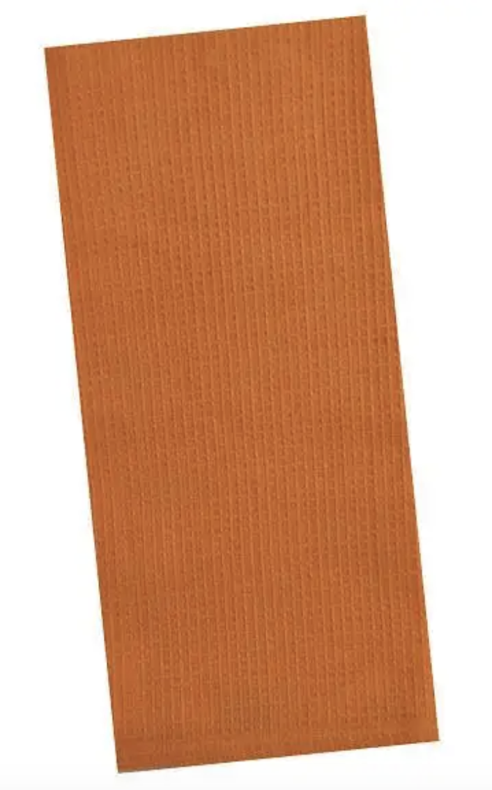 Paprika Waffle Dishtowel Printed by Design Imports