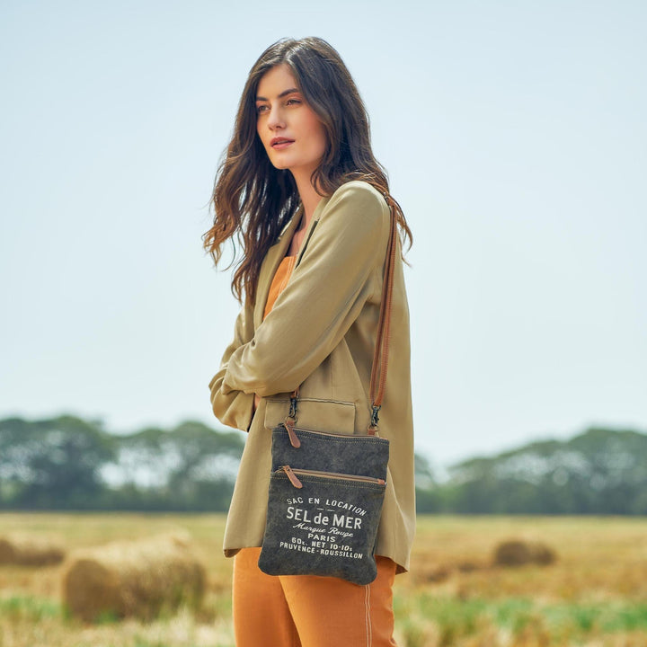 Patit Gray Small and Crossbody Bag
