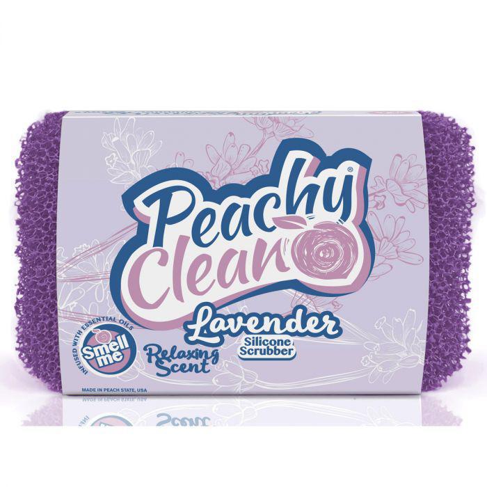 Peachy Clean Silicone Dish Scrubber | Lavender