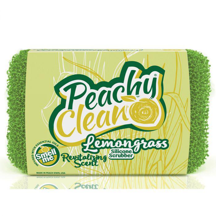 Peachy Clean Silicone Dish Scrubber | Lemongrass