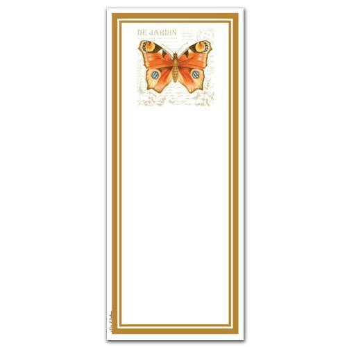 Peacock Butterfly Magnetic Note Pad