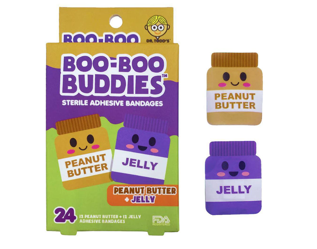 Boo-Boo Buddies Bandages Peanut Butter & Jelly