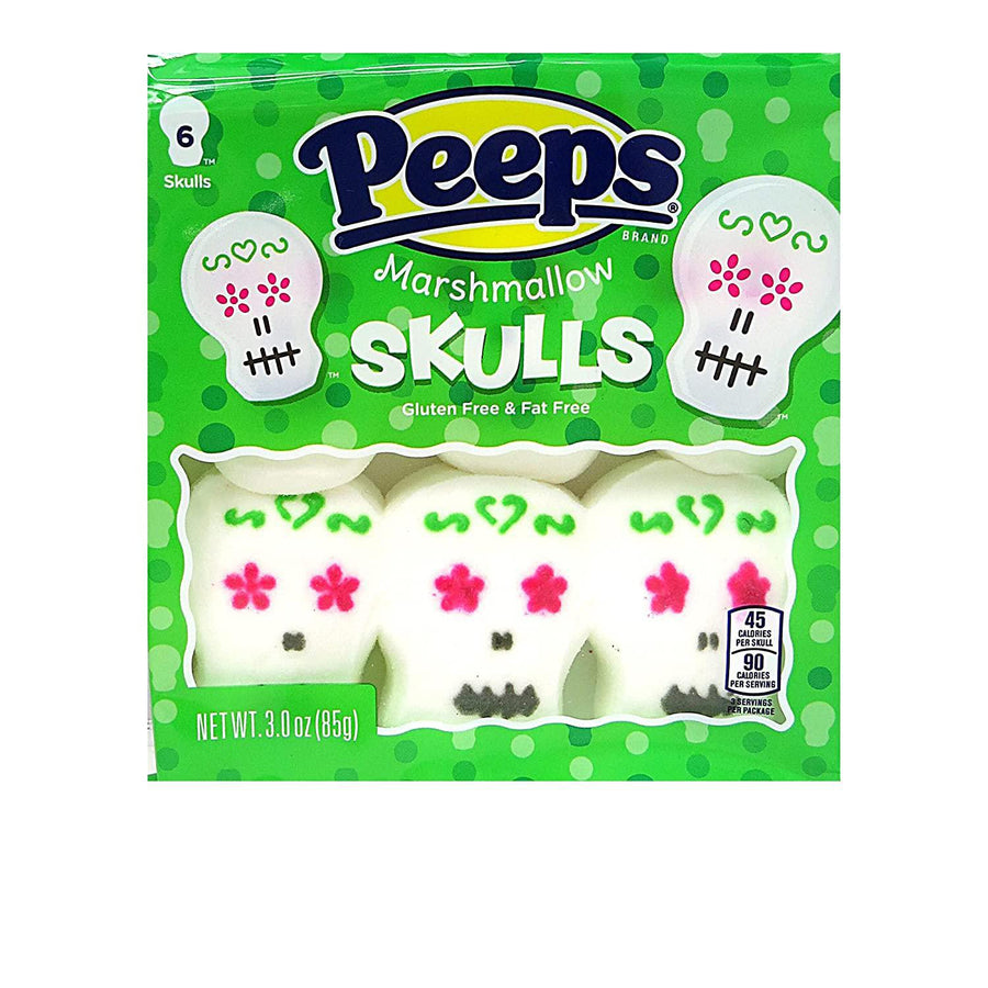 Peeps Marshmallow Skulls