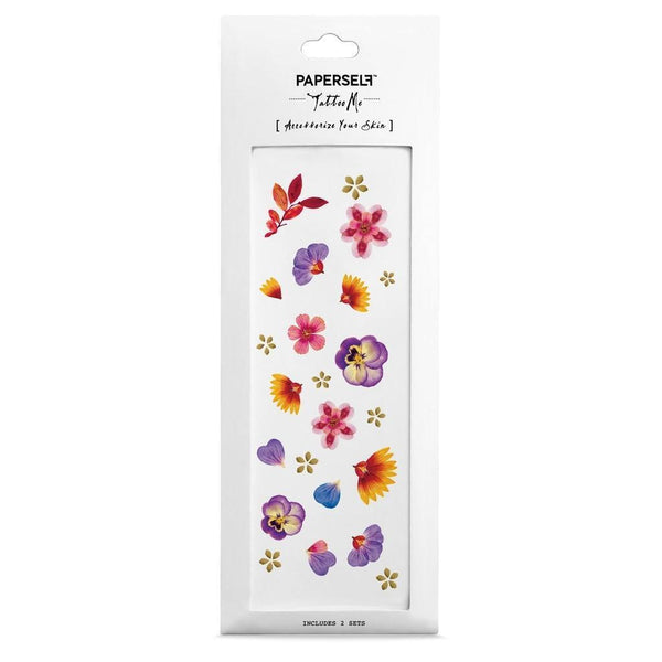 Colorful Temporary Tattoo's - Skin Accessories Petals