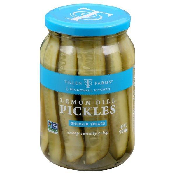 Pickled Lemon Dill Pickles